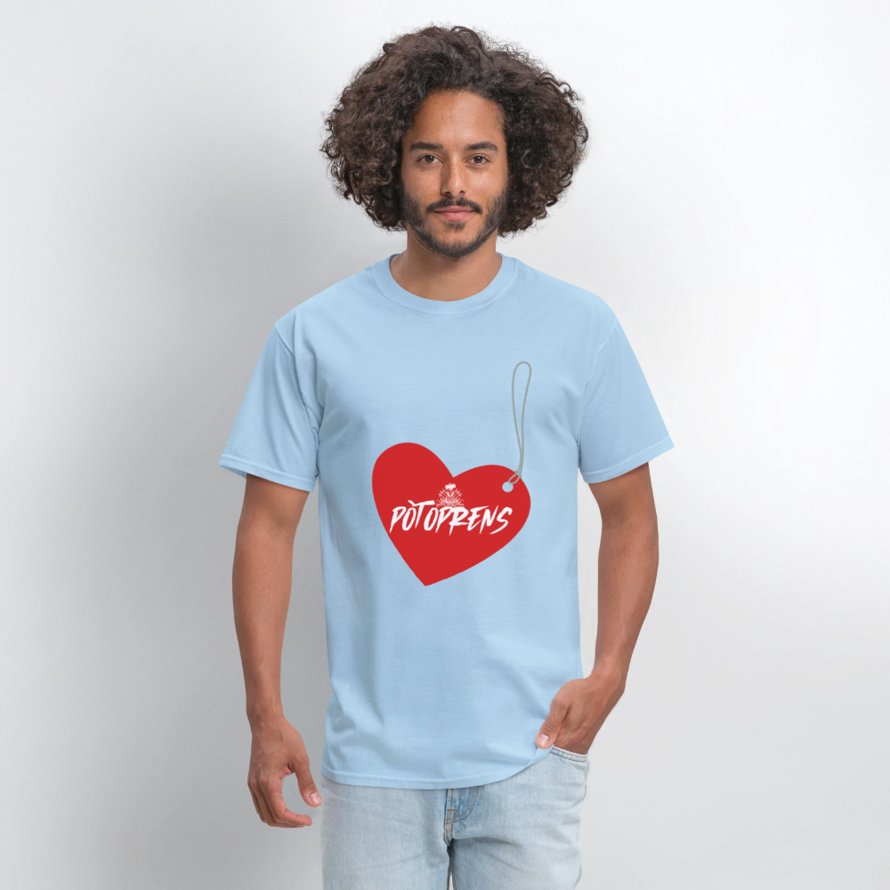 Men's T-Shirt | GILDAN 5000 - powder blue